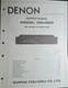 Denon DN-820 Amplifier Service Manual Original