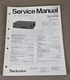 Technics Stereo Integrated Amplifier SU-V450 Service Manual D-4522