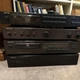 Rotel AM/FM Tuner, Amplifier, CD Player RT-935AX RC-960BX RCD-965BX RB-971 Black