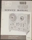 Roberts 1660D Reel to Reel Service Manual Original
