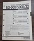 Yamaha EQ-500/500U/32 Equalizer Service Manual - Original