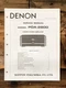 Denon POA-2800 Amplifier  Service Manual *Original*