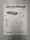 Technics Sh-8016 Stereographic Equalizer Service Manual D-5080