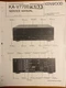 Kenwood KA-V7700 AV Surround Amplifier Original Service Repair Manual