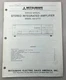 Mitsubishi DA-U110 Original Service Manual  Free Shipping