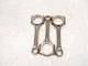 3x connecting rod for 2022 Citroen Peugeot C3 C4 1.2 HNS EB2ADTS HN05 130 - 131H