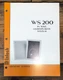 McIntosh WS 200 WS-200 Speaker Owners / User Manual *Original*