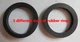 2pcs different Size Wheel Rubber Rings For Panasonic AG-1150 VCR Video Recorder