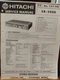 Hitachi SR-2000 Receiver Service Manual Original