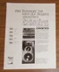 Rare Advertising Vintage ONKYO INTEGRA TA2070 HiFi Cassette Deck T9060 Tuner 1983