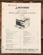Mitsubishi E-404 Stereo  Service Manual *Original*
