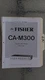 Fisher ca-m300 service manual original repair book stereo amp amplifier factory