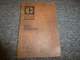 Caterpillar Cat D7C Crawler Tractor Parts Catalog Manual Book S/N 99J1754-Up