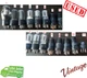 Vintage RCA Lot Electron Vacuum Tubes 6H6,6SG7,6SB7Y,6SK7,6V6,5Y3,0D3 UNTESTED