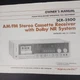 Realistic SCR-2500 AM/FM Stereo Cassette Receiver Instruction Owners Manual