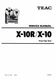 Service manual for Teac X-10R