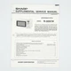 OEM Sharp Service Manual for Microwave Oven Model R-305CW Supplemental Manual
