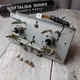 Teac X-7R Reel to Reel &ndash; Transport Tape Lifter & Flywheel Assembly &ndash; FROZEN READ