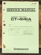 Pioneer CT-4141A Cassette Service Manual *Original*
