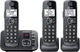 Panasonic KX-TG3833M DECT 6.0 Cordless Phone System with Answering - 3 Handsets