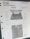 KENWOOD P-100 Turntable Service Manual Original HSQ