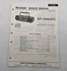 OEM Sharp Service Manual QT-CD6(GY) Portable Stereo Boombox CD Player Tape Deck