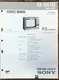 Sony KV-1947RX TV  Service Manual *Original*