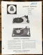 BSR AA50 Series AA50/5 AA50/6 AA50/5D2 Record Player Service Manual *Original*