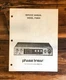 Phase Linear Model P3800 Preamp / Preamplifier Fold Out Schematic *Original*