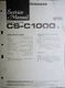 Pioneer CS-C1000 XC Service Manual  Speaker System Original