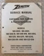 Nov/81 Zenith Models 169-505E,169-505F, 169-506-01 Radio Service Manual
