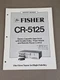 Fisher CR-5125 Service Manual D-2447