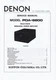 Service manual for Denon POA-6600