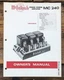 McIntosh MC-240 MC240 Amplifier Original Issue Owners / User Manual *Original*