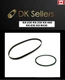 Replacement Belt(s) for Yamaha KX-230 KX-330 KX-400 KX-630 KX-R430 Tape Deck