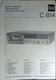 Dual C 814 Cassette Deck Service Manual