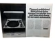 1976 Sony Turntable Print Ad PS-3300 Stereo Record Player Vintage