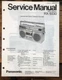 Technics RX-5030 Boombox / Stereo Service Manual *Original*