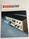 Akai GXR-82D 8-Track Tape Cartridge Recorder/Player Specifications Sheet only