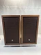Vintage Kenwood KS-505 2 Way Speaker System Working (No Cables Included)
