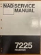 NAD Electronics 7225 Receiver Original Service Repair Manual