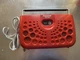 Panasonic RS-833S Portable Red Swiss Cheese 8-Track Tape Player