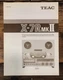 Teac X-7R MK2 MKII Reel to Reel Supp. Owners / User Manual *Original* #1