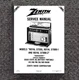 7000 Service Manual + Electrical Schematics Zenith Trans Oceanic Royal D7000