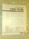 Yamaha cdv-701k service manual original repair stereo cd cdv ld player 122 pages