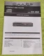 SHARP DX-650 Compact Disc Player OPERATION MANUAL ! VERY NICE HTF !!
