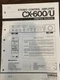 YAMAHA CX-600/U CX-600 CX-600U CX600 U Service Manual **ORIGINAL**