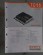 Sony tc 95 Service Manual schematic tape player cassette recorder Original book