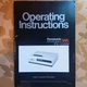Panasonic PV-1220M Original Instructions Manual