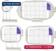 MagnaHoop Embroidery Hoops for Brother Innovis NQ1700E NQ1600E NQ3600D Dream Mac